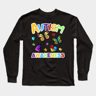 Autism Awareness Long Sleeve T-Shirt